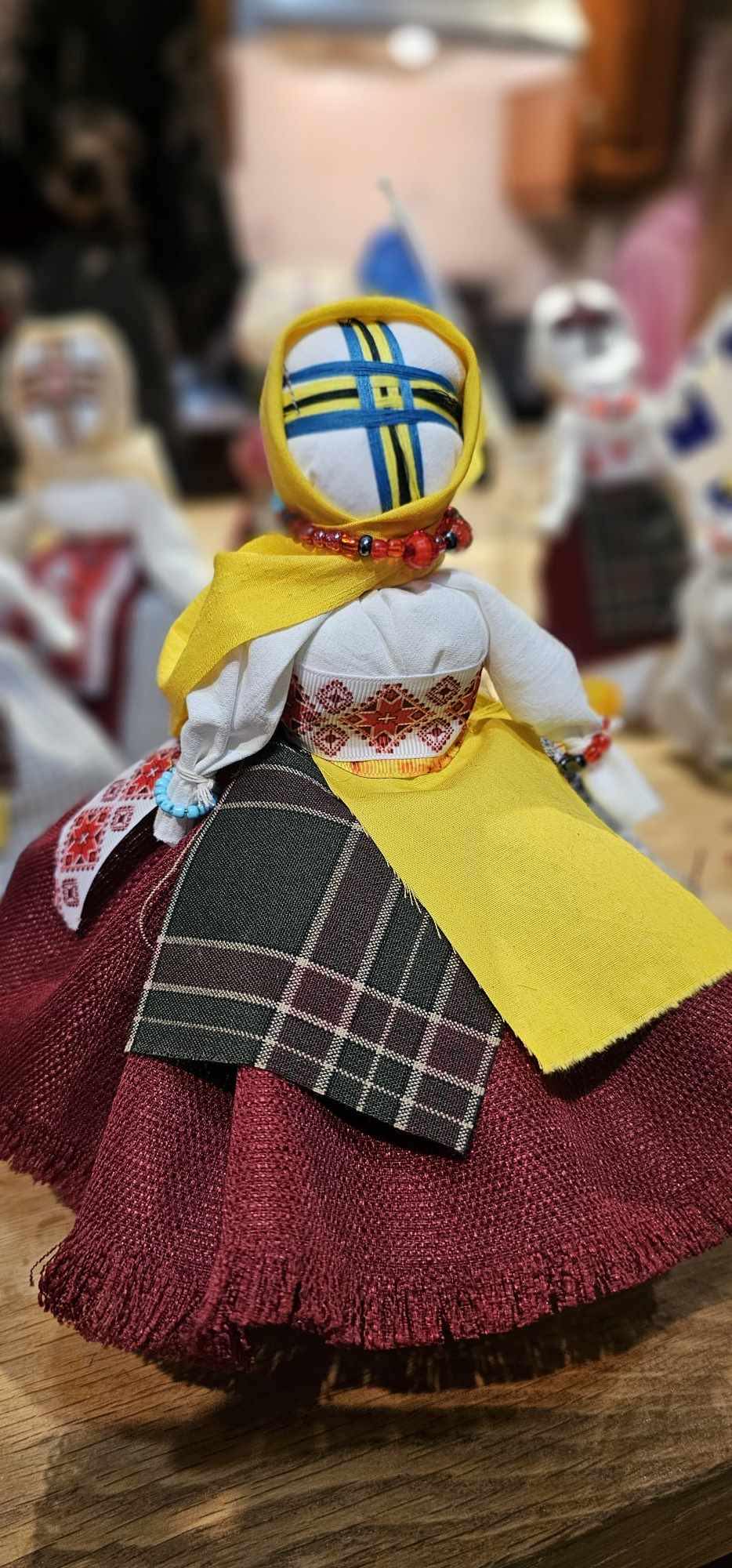 Atelier de fabrication de poupées Motanka&nbsp;ukrainienne